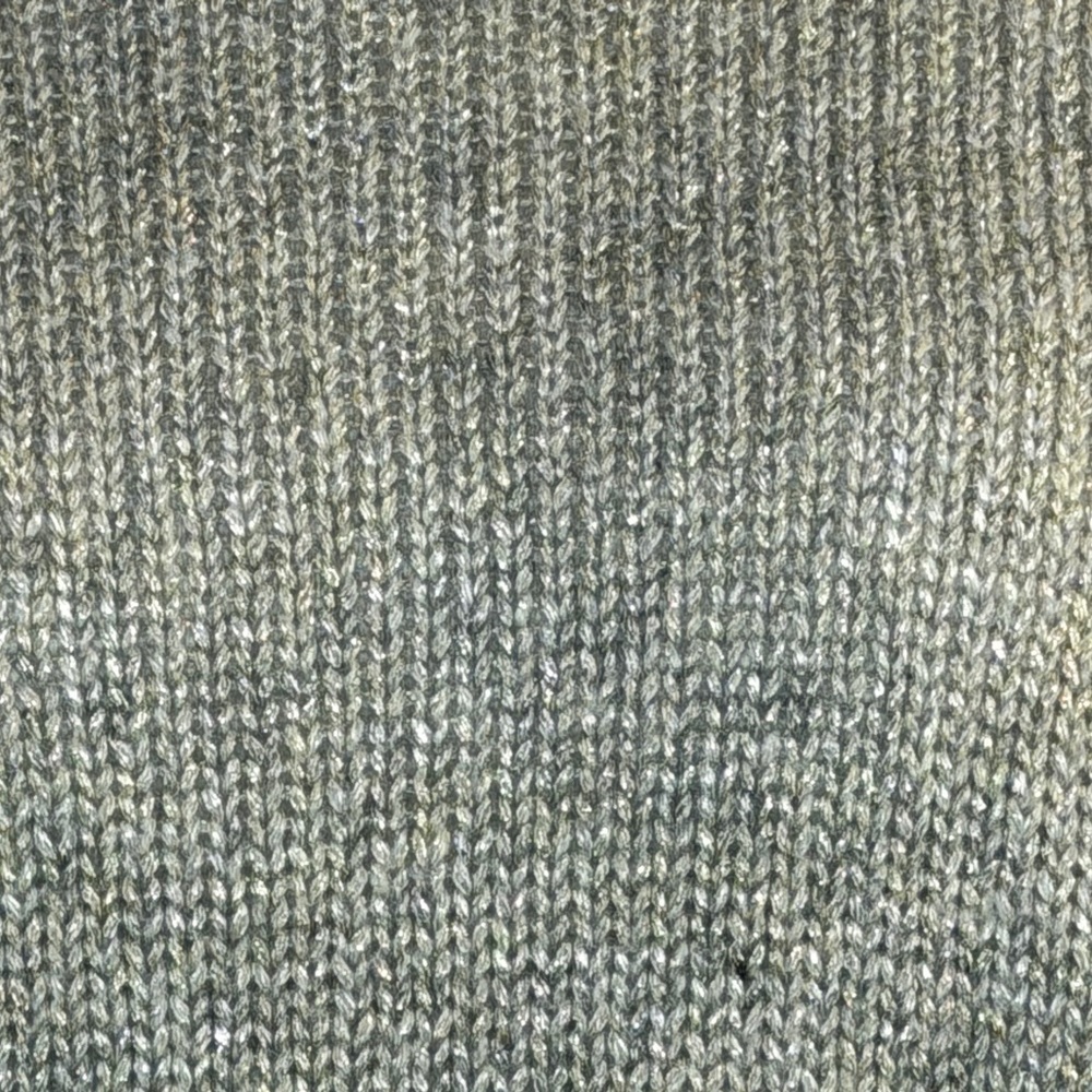 BB Dakota by Steve Madden Grey Metallic Balloon Sleeve Sweater - Picture 10 of 10